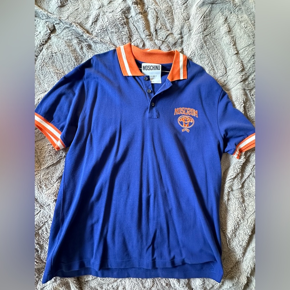 Authentic Large Moschino Polo Shirt